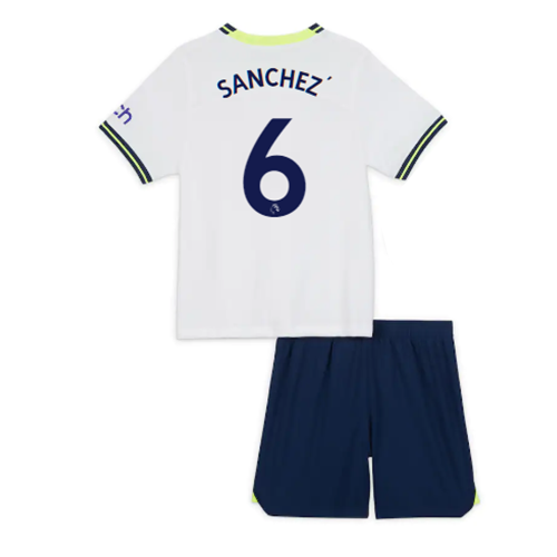 Tottenham Hotspur Davinson Sanchez #6 Hemmatröja Barn 2022-23 Kortärmad (+ korta byxor)